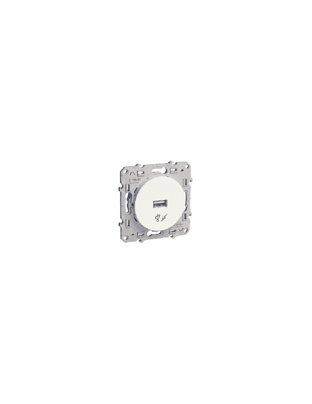 PRISE ALIMENTATION USB ODACE 5V 1A - SCHNEIDER ELECTRIC - S520408