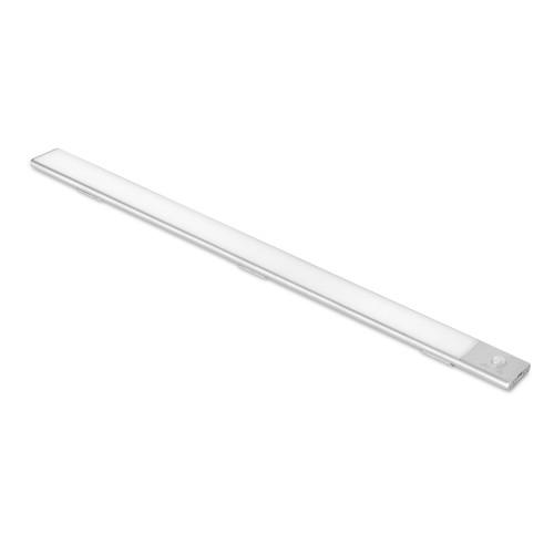 RÉGLETTE LED KAUS ANODISÉ RECHARGEABLE PAR USB -DÉTECTEUR DE MOUVEMENT -600 MM EMUCA