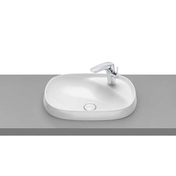 ROCA BEYOND VASQUE A ENCASTRER 585X450 PERCEE 1 TROU - A3270B6000