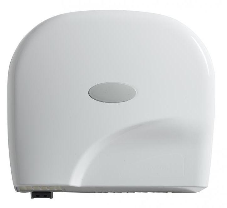Sèche-mains automatique horizontal en ABS blanc - 1950 W - Séchage rapide 30 sec_0
