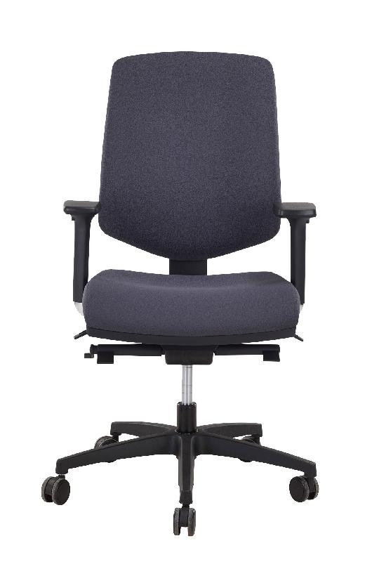 Siège bureautique MOON - Gris foncé_0