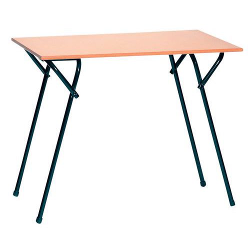 TABLE PLIANTE PIÉTCOL.:NOIR PLTCOL:HÊTRE