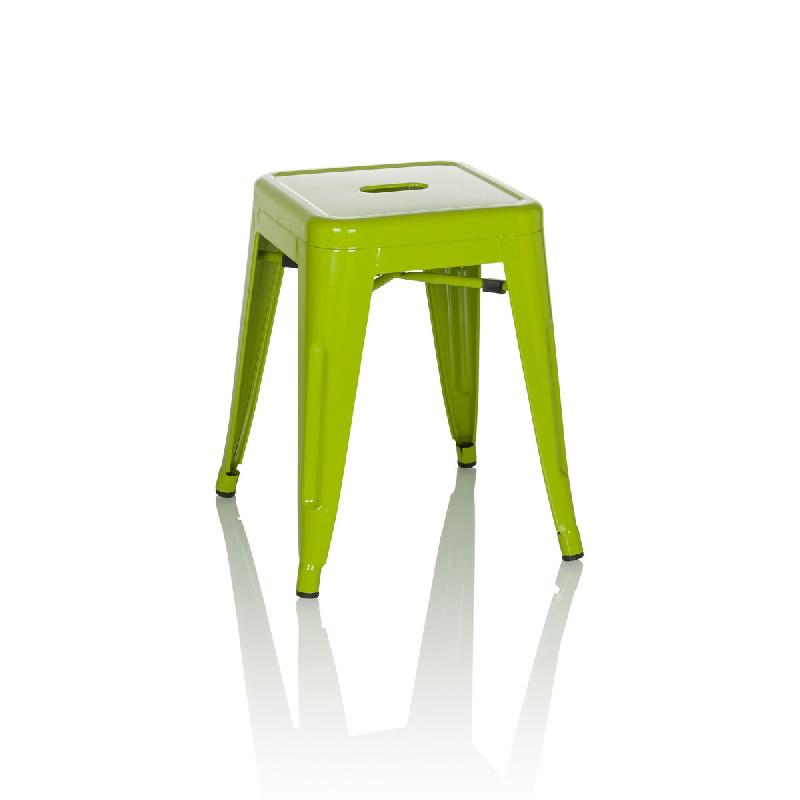 Tabouret VANTAGGIO métallique vert hjh OFFICE - vert métal 645072_0