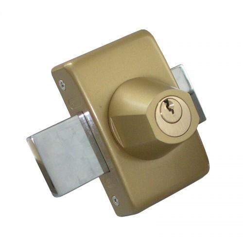 VERROU DE PORTE - CYLINDRE/CYLINDRE - 45 MM - BRONZE - V83 STYL' ABUS