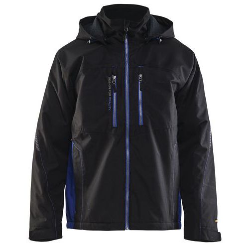 VESTE HIVER TECHNIQUE NOIR/BLEU ROI TAILLE XL - BLAKLADER