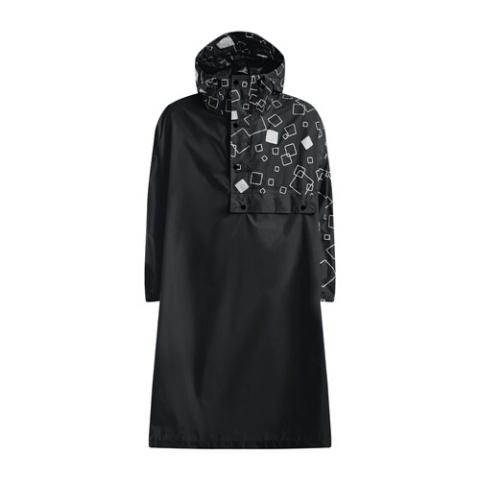VESTE IMPERMÉABLE ET ANTI-PLUIE URBAN CIRCUS PONCHO ESSENTIEL NOIR
