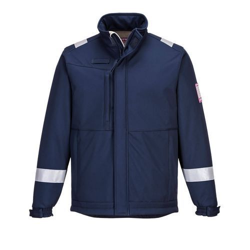 VESTE SOFTSHELL MODAFLAME MV73 BLEU FONCÉ L - PORTWEST