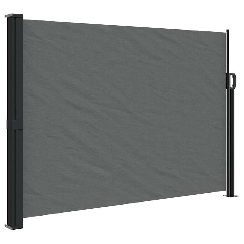 VidaXL Store latéral rétractable Anthracite 140 x 500 cm Modèle Ventura Jardin - 4004428_0