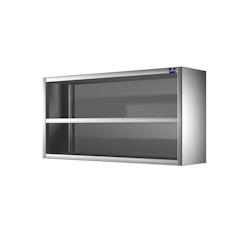 Virtus group Armoire Inox Murale Ouverte Profondeur 400 mm 1600x400x400x660mm - 698142083670_0