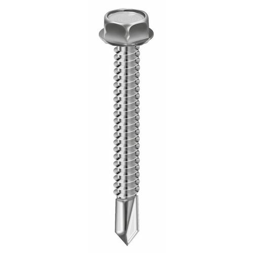VIS AUTOPERCEUSE À TÔLE - TÊTE HEXAGONALE - 6,3X25,4 MM - 250 PIÈCES VISWOOD