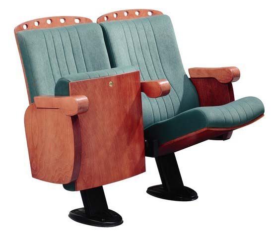 Fauteuil pour salle de spectacle - structure en acier - réduction automatique du siège - Allende - Ezcaray_0
