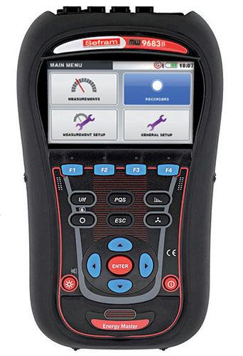 Analyseur de puissance et énergie mw9683b classe s - 3u/4i - usb - pinces en option - SEFMW9683B_0