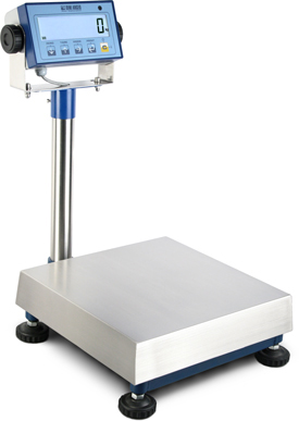 Balance modulaire WALL E - Dini Argeo - 6 kg à 300 kg - Précision de 2 g à 100 g - Plateau acier/inox_0