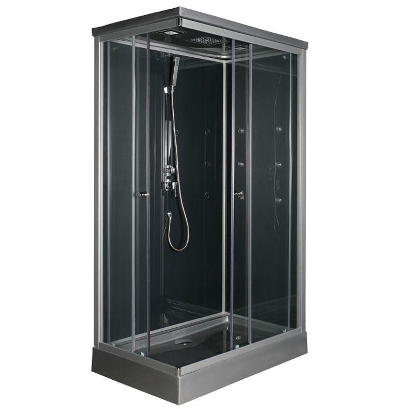 CABINE DE DOUCHE RECTANGULAIRE 120X80CM SOLEA** - SANITAIRE.FR