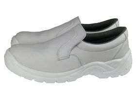 Chcui - Chaussure de cuisine blanche S2 - réf. CHCUI - taille 35 à 47 - microfibre hydrofugée et semelle SRC antidérapante_0