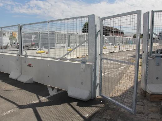 Palissade grillagée acier galvanisé_0