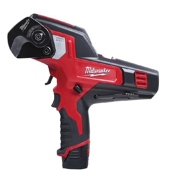 COUPE CÂBLES ÉLECTRIQUES MILWAUKEE M12CC-21C - 12V 1.5AH + 1 BATTERIE, CHARGEUR EN COFFRET - 4933431610