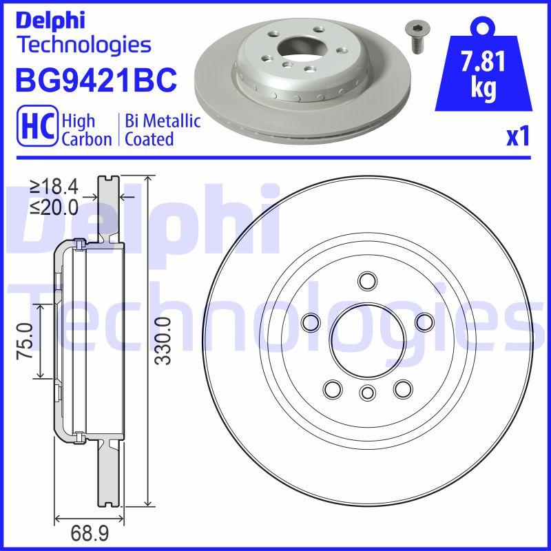 DISQUE DE FREIN DELPHI BG9421BC_0