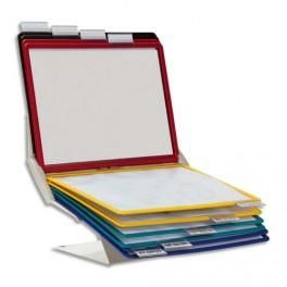 DURABLE SUPPORT DE PLAQUE-POCHETTES ROTATIF POUR DOCUMENT A4 VARIO PRO10 557900