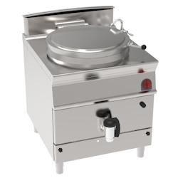 EURAST - Marmite à gaz 100 litres de chauffage direct - 800x900x900 mm - 21 Kw - 48670313 - inox 48670313_0