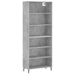 Helloshop26 - Buffet bahut commode armoire meuble de rangement organisateur cuisine salle de séjour salon 69,5 x 32,5 x 180 cm bois 02_0031997 - 3000_0