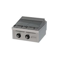HR FAINCA Barbecue Série 600 à poser - 600x600x413 - 13,01 kW - Acier inoxydable 18/10 - B6006S_0
