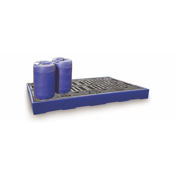 Plancher de rétention 300L - plateforme de rétention en roto-moulage monobloc_0