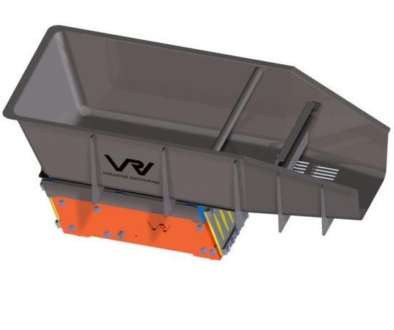 Alimentateur vibrant linéaire - anhui vrv industrial technology - compact pour la manutention de matériaux importants_0