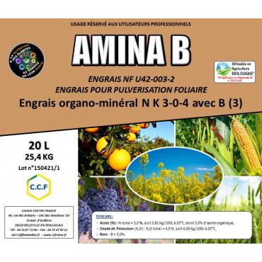 AMINA B Engrais foliaire apportant du bore et de l'azote sous forme d'acides aminés_0