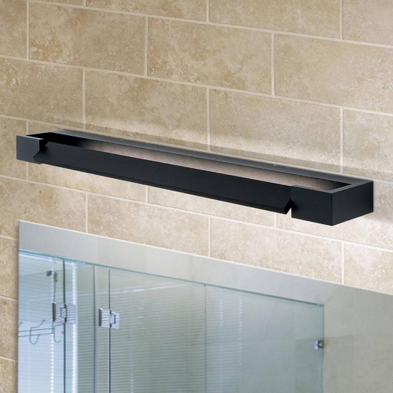ORION APPLIQUE POUR MIROIR LED MARILYN EN NOIR, LARGEUR 60CM