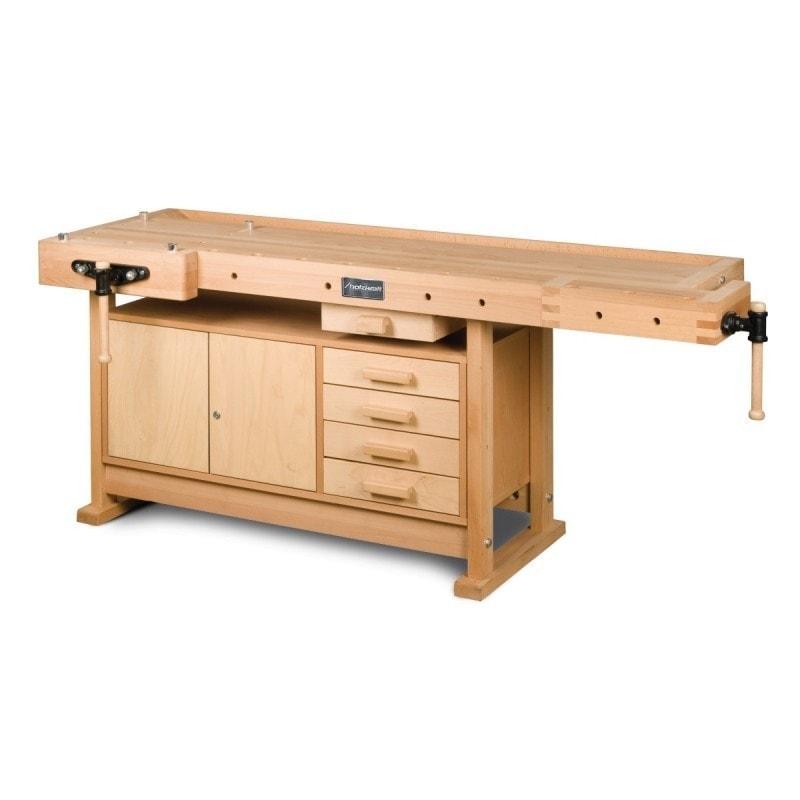 Armoire d'atelier verrouillable Holzkraft - 5102140 - Compatible HB 2007 et HB 2010 avec 4 tiroirs et 2 portes_0