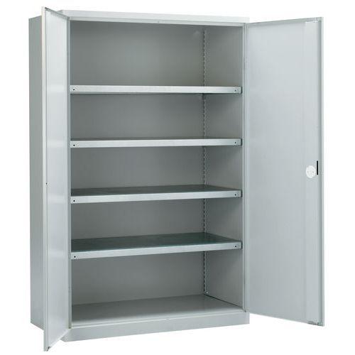 ARMOIRE GDE PROF SS TABLETTE STRUCT ET PORTE S GRISES - KIND