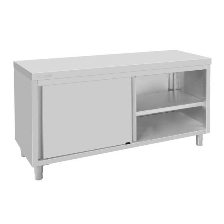 Armoire sur pieds inox (L)1800 x (P)600 x (H)900 mm_0