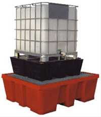 Bac de rétention plastique 1 cuve 1050 litres - MRP1000_0