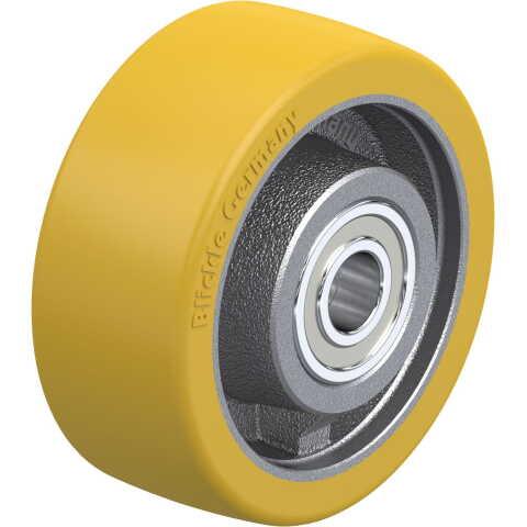 BLICKLE - ROUE Ø 125MM BANDAGE POLYURÉTHANE PU 700KG - GTH 127/20K