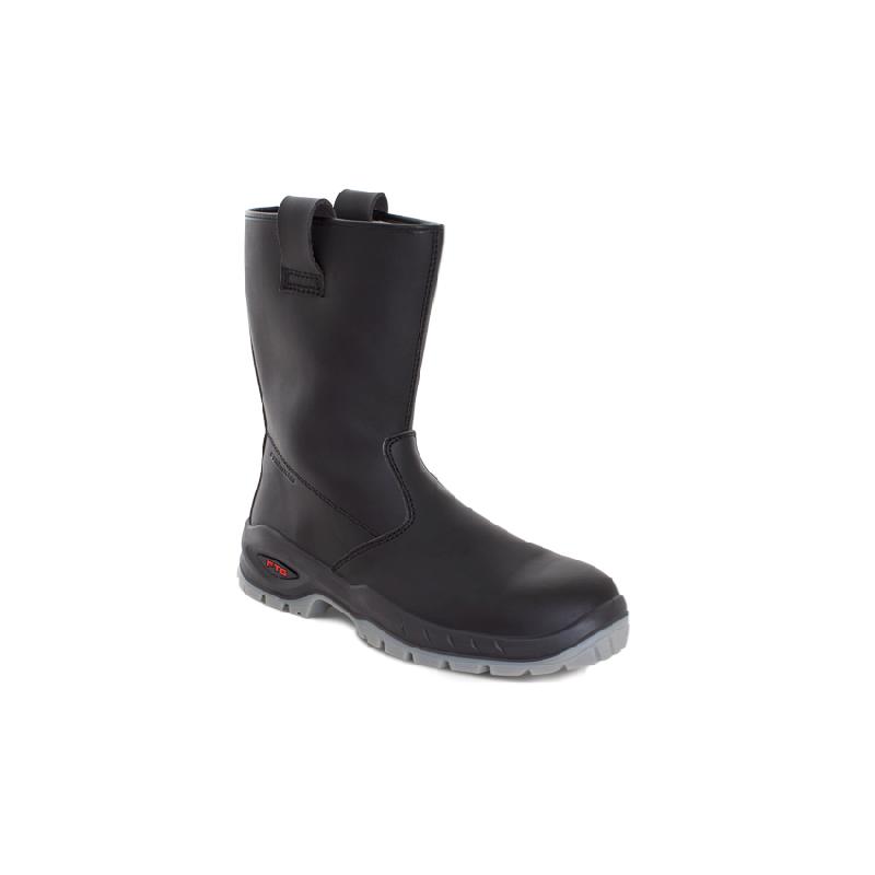 Bottes de sécurité en cuir gras - fourrure synthétique BLACKBURN S3 SRC - PPBC31-36 - FTG_0