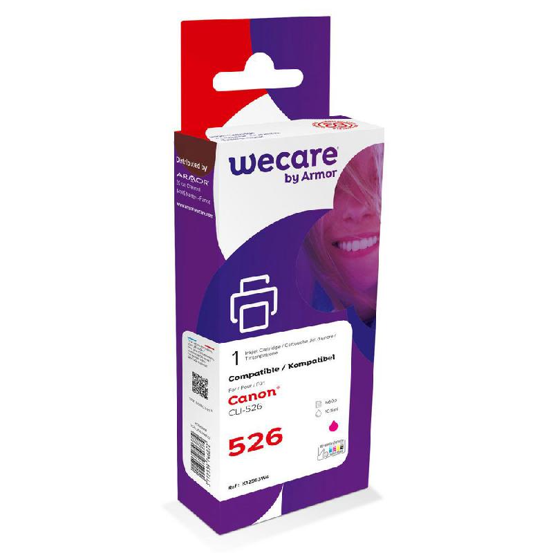 CARTOUCHE JET D'ENCRE - COMPATIBLE POUR CANON CLI-526 M - 4542B001 - PACK UNITAIRE MAGENTA