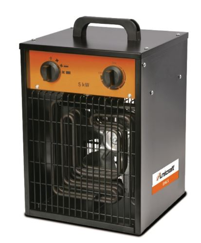 Chauffage électrique UNICRAFT EHG 5 - 6510005 - 5 kW - Protection IP24 - Pour ateliers et chantiers_0