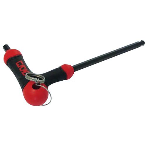CLÉ MALE 6 PANS SPHERIQUE POIGNEE L 10 MM AVEC CLIP INOX FME - SAM