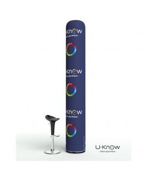 COLONNE GONFLABLE MODULABLE 280CM - TOTEMS ET COLONNES GONFLABLES