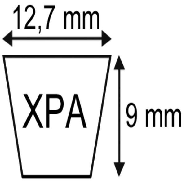 COURROIE XPA2430 12,7X09X2430