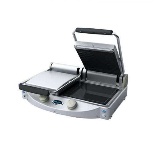 DOUBLE GRILL PANINI VITROCÉRAMIQUE RAINURÉ MANUEL PUISSANT SPIDOCOOK UNOX