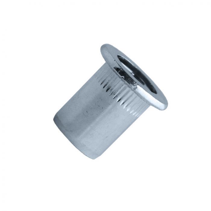 ÉCROU AVEUGLE CRANTÉ À TÊTE PLATE ALU EAD (BOÎTE) SCELL-IT