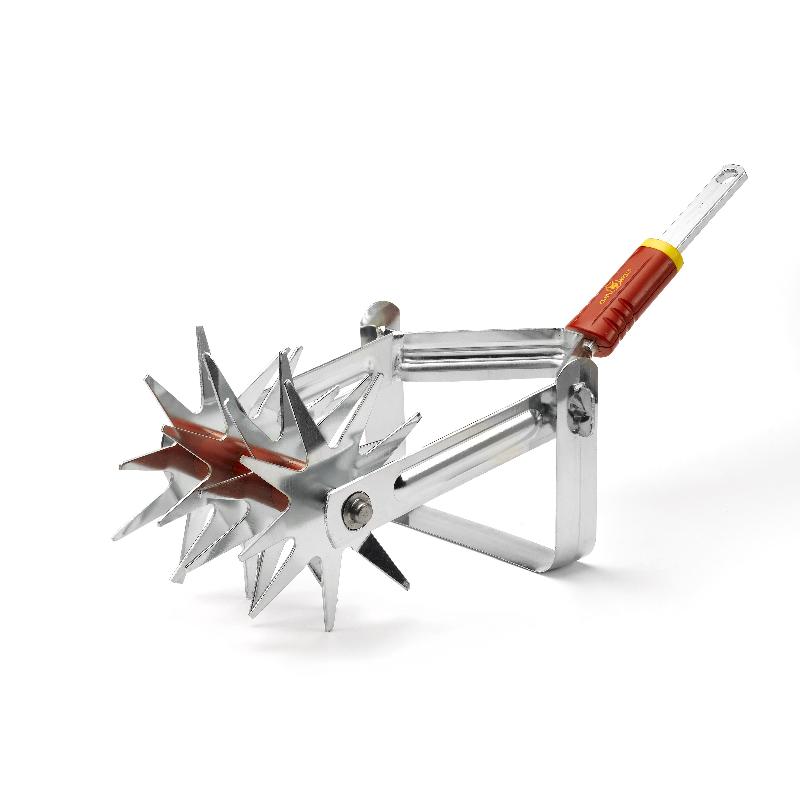 Émietteur WOLF Multi-Star - acier galvanisé, 4 étoiles, largeur 15 cm, réf 530039_0