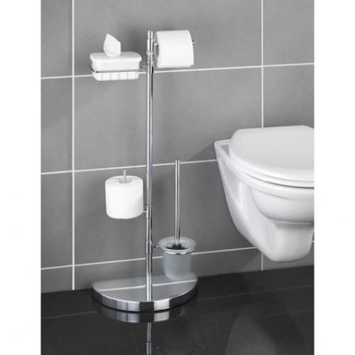 ENSEMBLE WC SUR PIED - 4 EN 1 - ACIER INOX WENKO