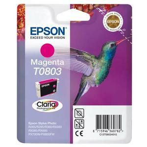 Epson cartouche jet d'encre Claria magenta 'Colibri' (T0803) - C13T08034011 - Compatible Stylus Photo_0