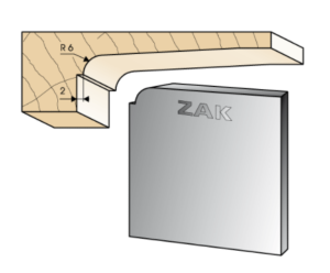 JEU DE 2 FERS ZAK531705 HAUTEUR 50MM