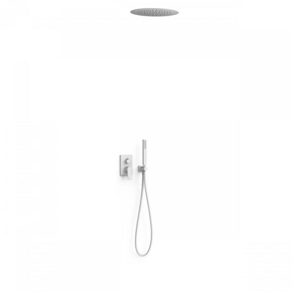 KIT DE DOUCHE ENCASTRÉ RAPID-BOX WHITEMAT (BLANC MAT) - TRES 21128006BM