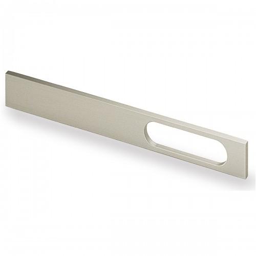 LOT DE 4 POIGNÉES DE MEUBLE ALUMINIUM FINITION INOX BROSSÉ CAPUA - LONGUEUR 272 MM HETTICH
