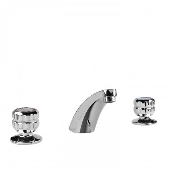 MÉLANGEUR LAVABO TROIS TROUS CHROMÉ - TRES 22310501